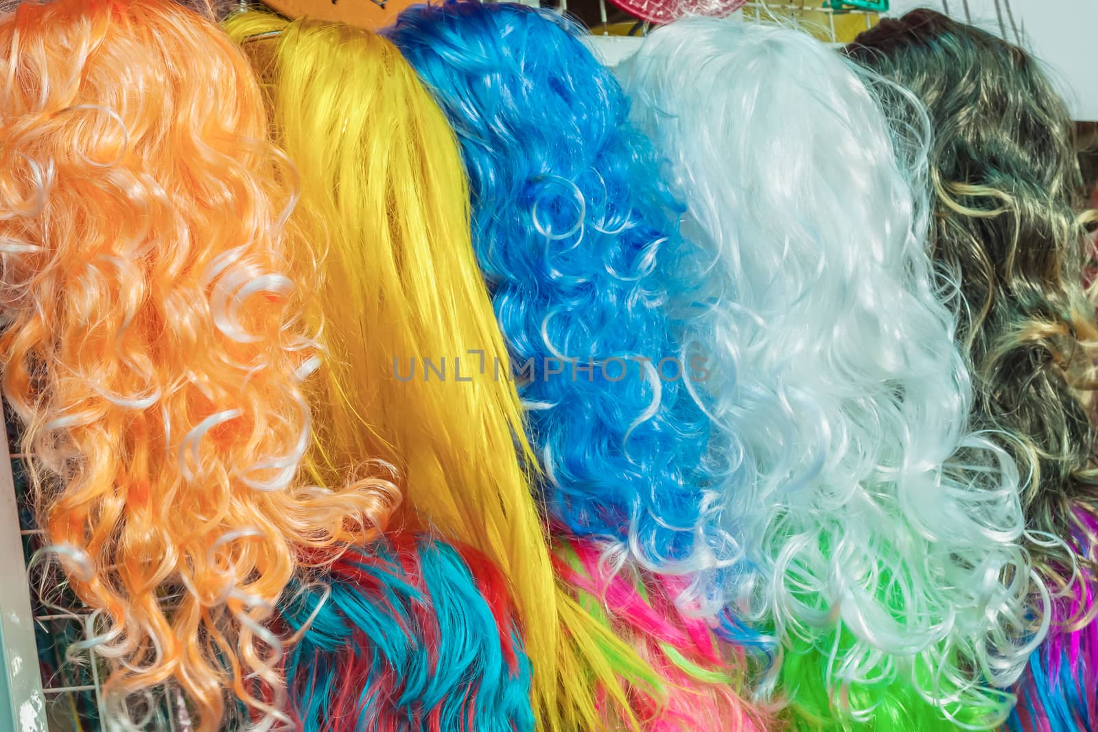 hairpiece colorful