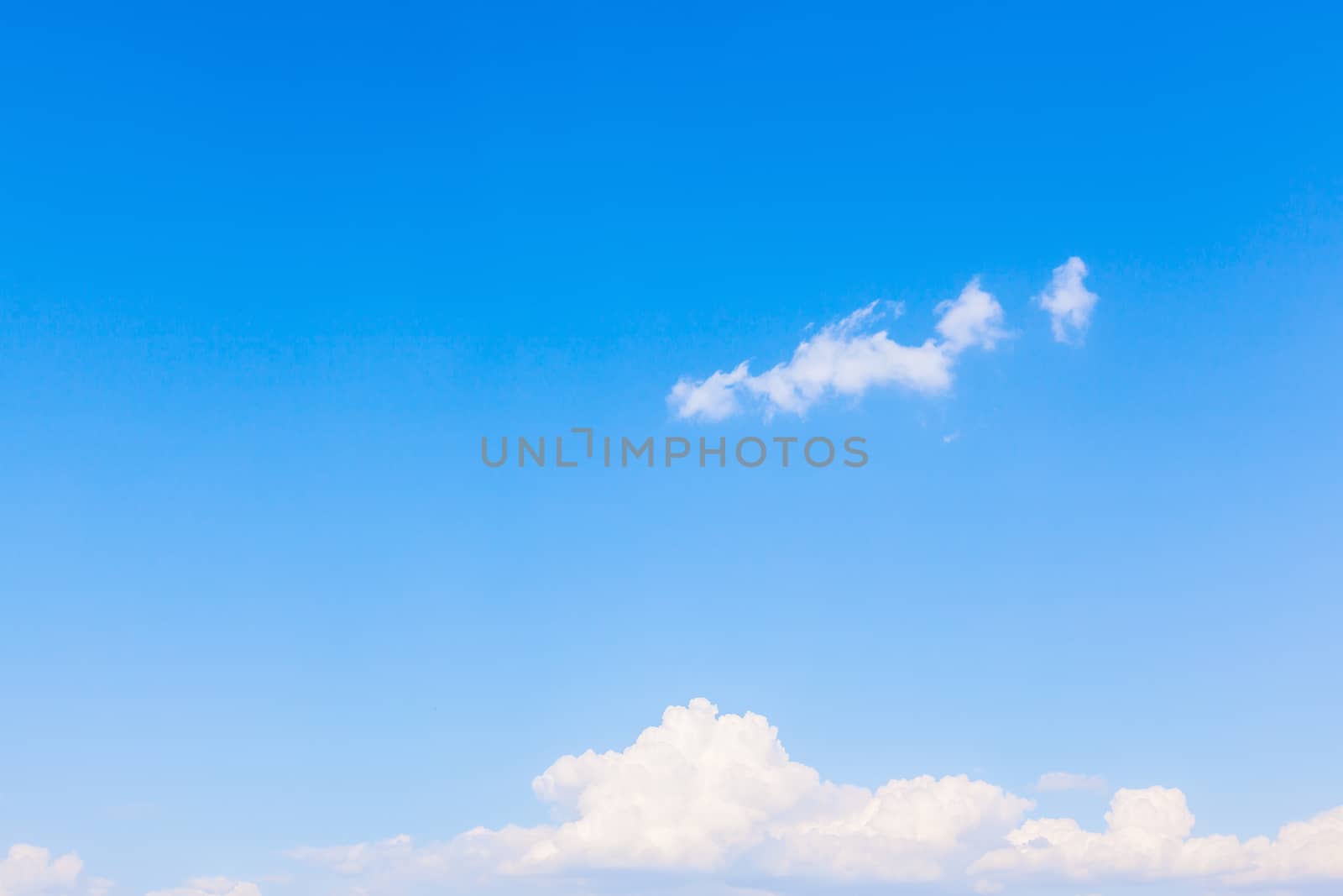 blue sky clouds background