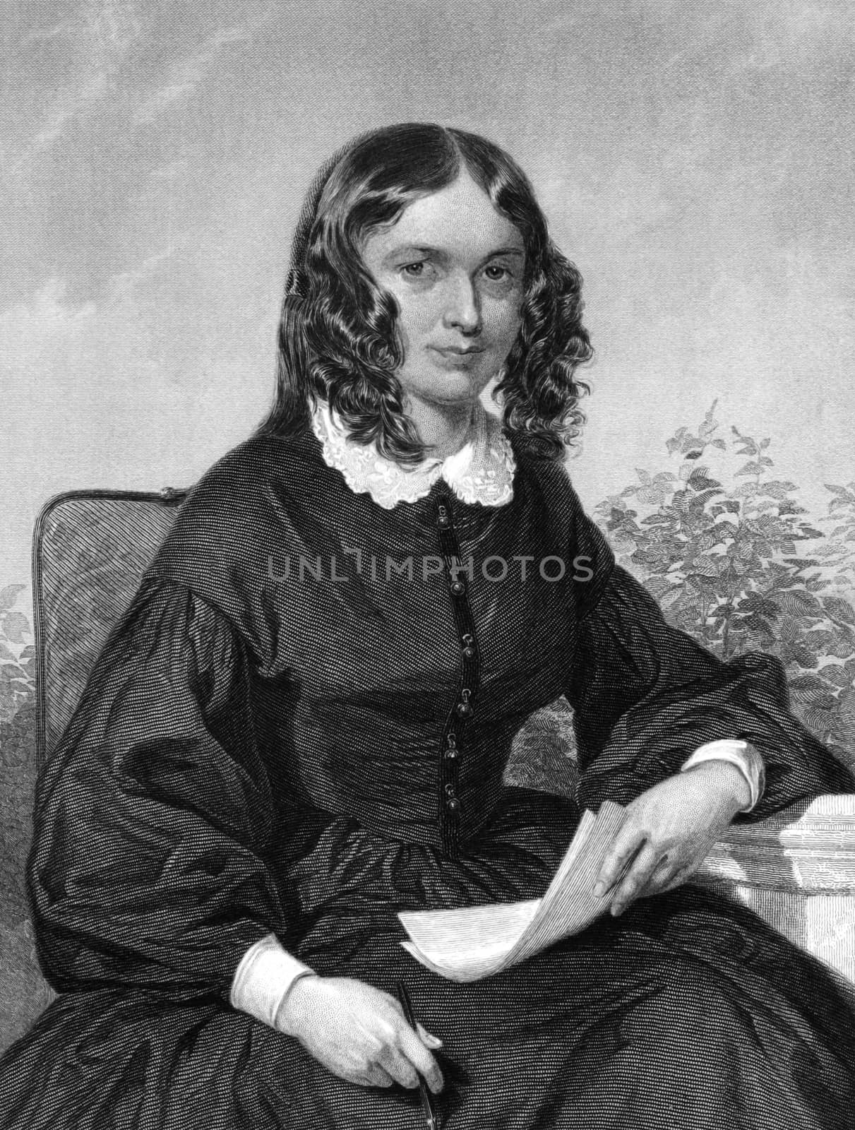 Elizabeth Barrett Browning by Georgios