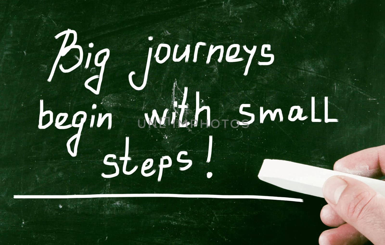 big journeys begin with small steps!