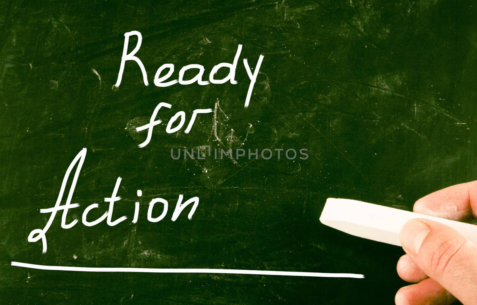 ready for action concept