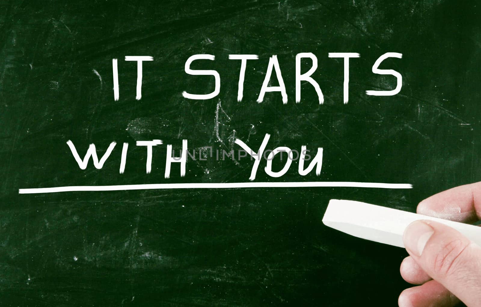 it starts with you