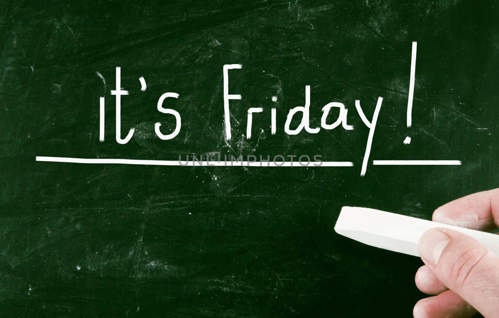 it's friday concept