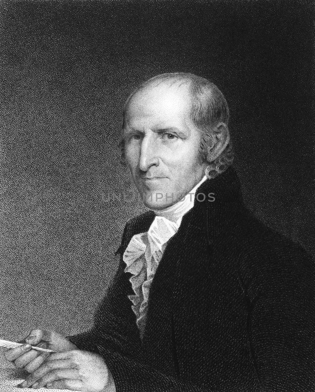 Timothy Pickering (1745-1829) on engraving from 1834. Politician from Massachusetts. Engraved by T.B.Welch and published in ''National Portrait Gallery of Distinguished Americans'',USA,1834