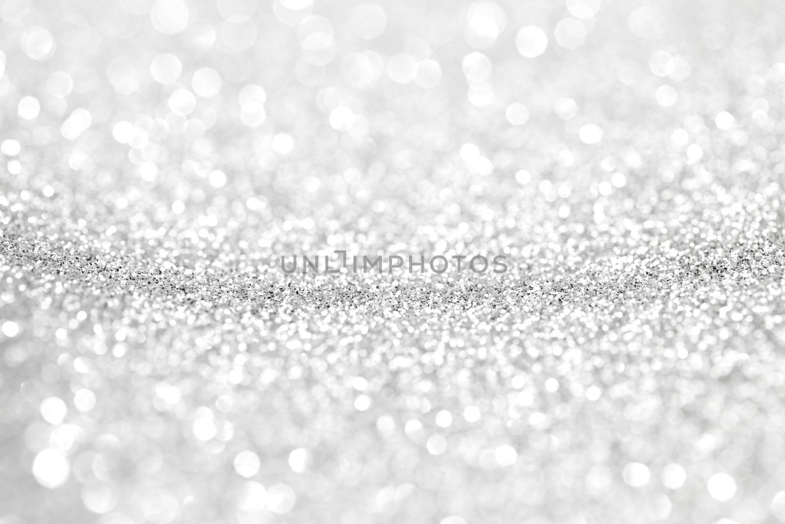 Abstract silver bokeh background with texture