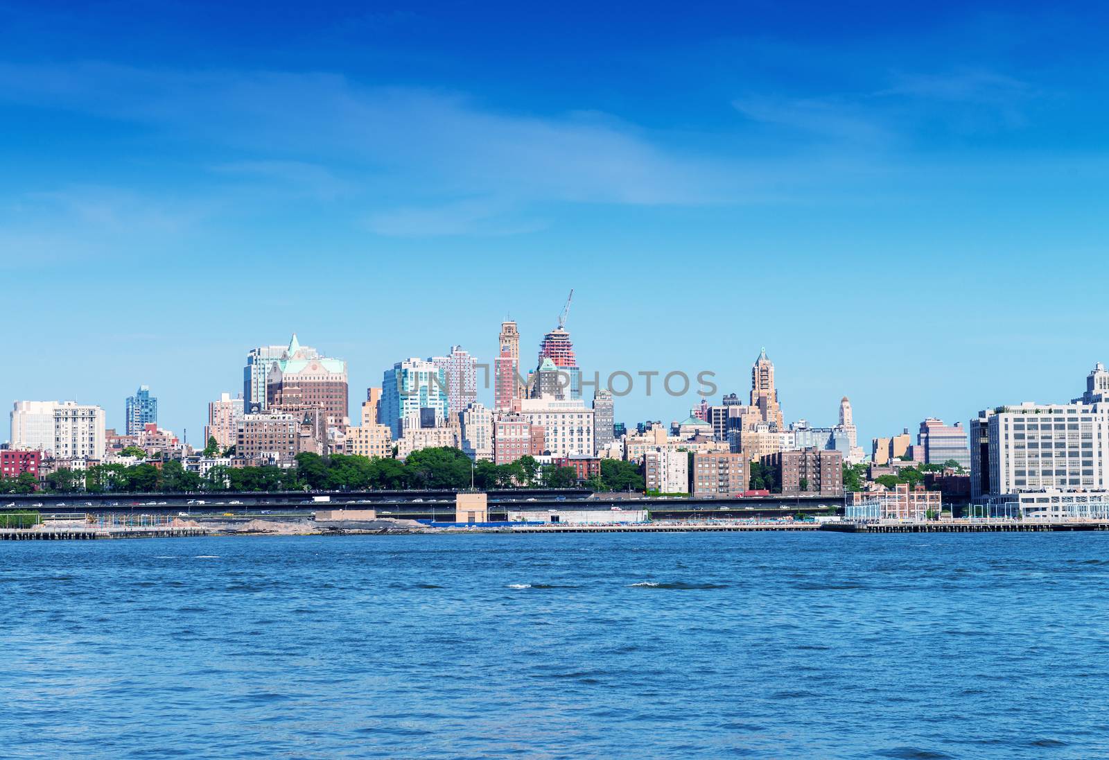 Buildings of New York. Manhattan skyline by jovannig