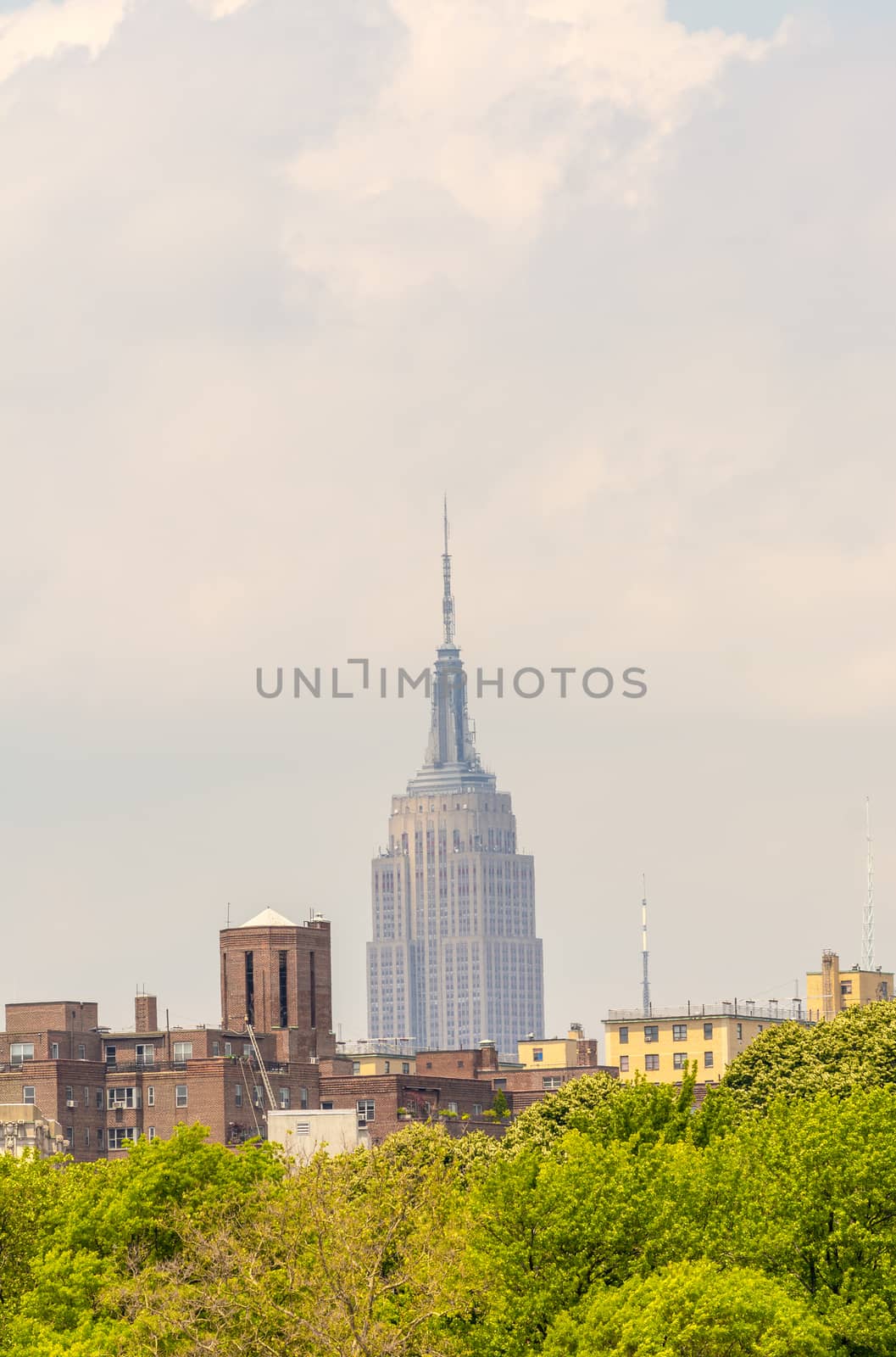 Buildings of New York. Manhattan skyline.