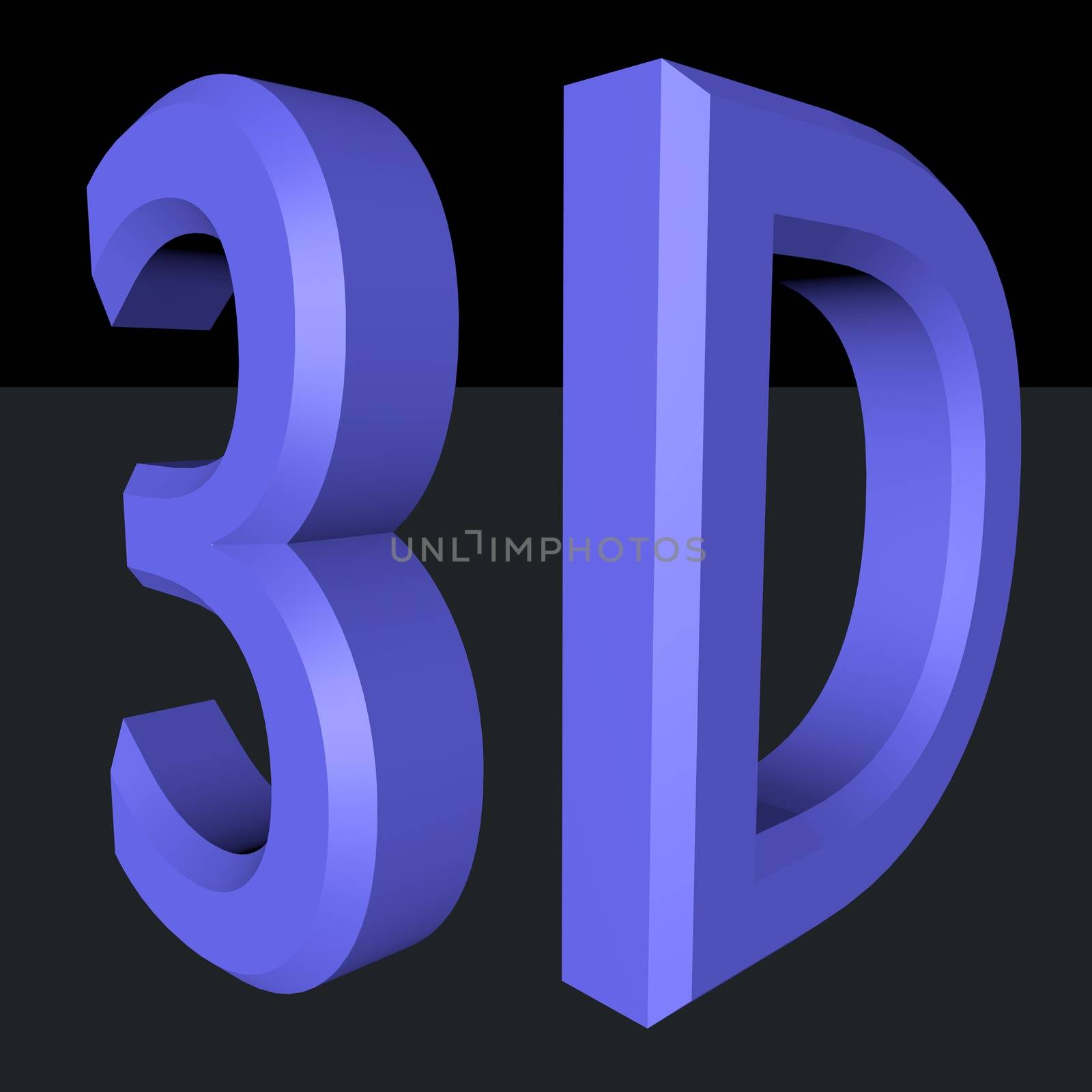 3D symbol by Koufax73