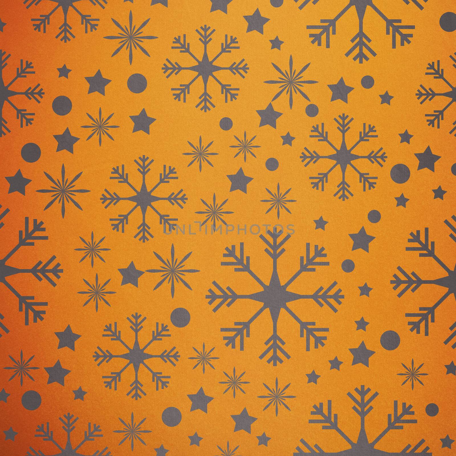 Composite image of snowflake pattern by Wavebreakmedia