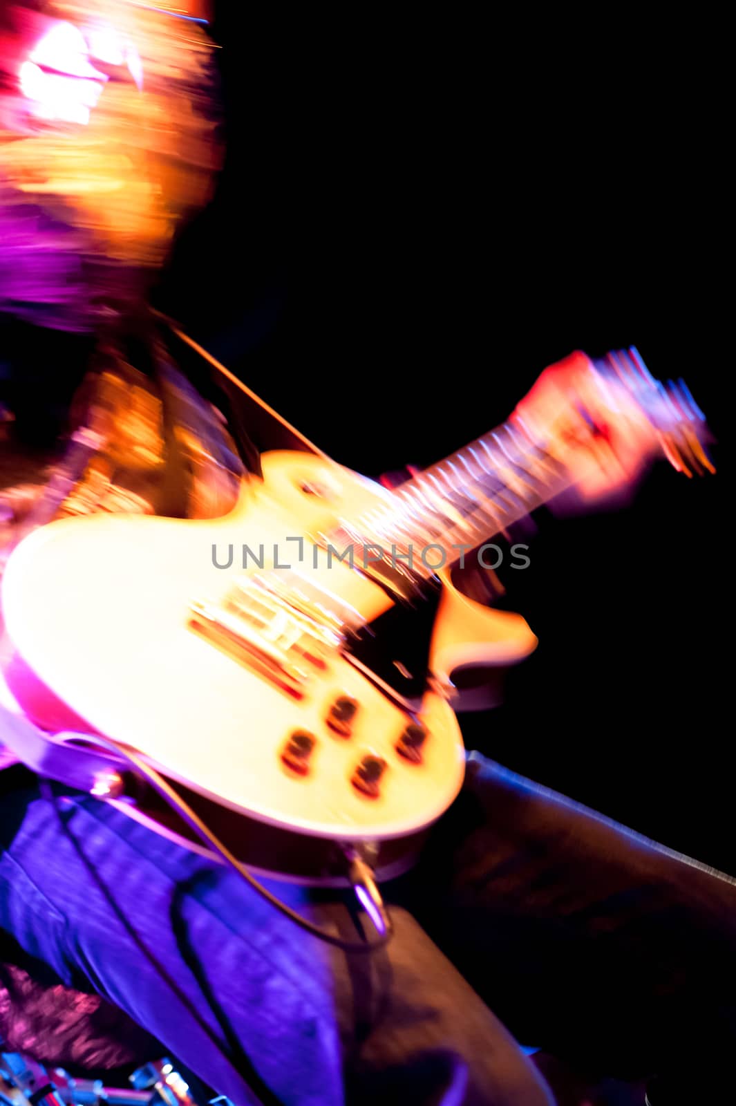 rock guitarist by nelsonart