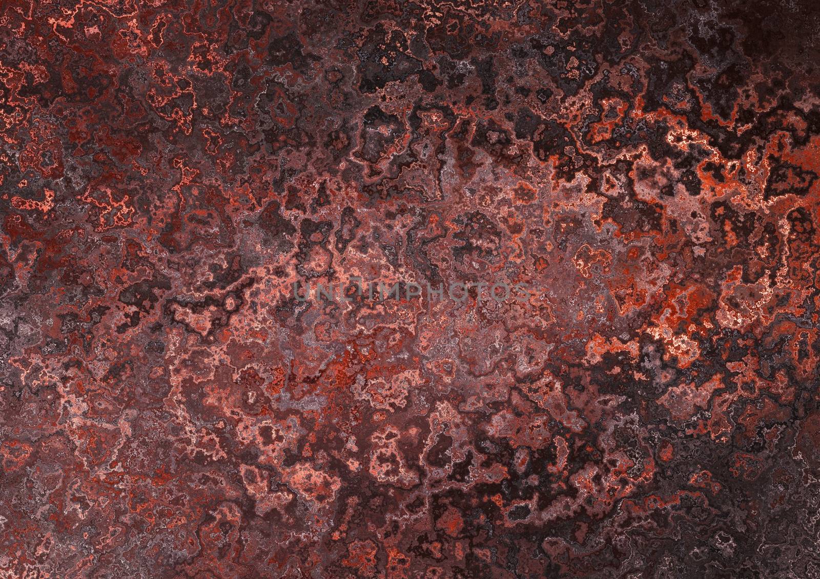 Dark red  abstract rusted background