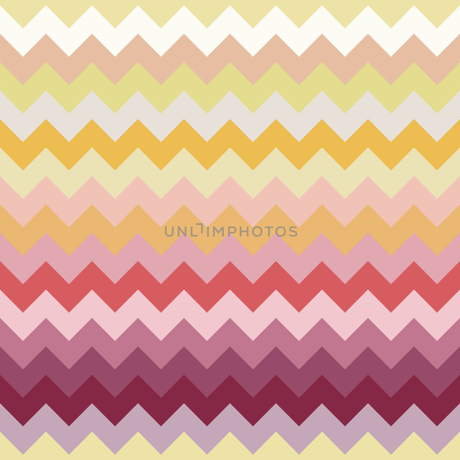 Elegant chevron pattern with a selection of cool and trendy color palette