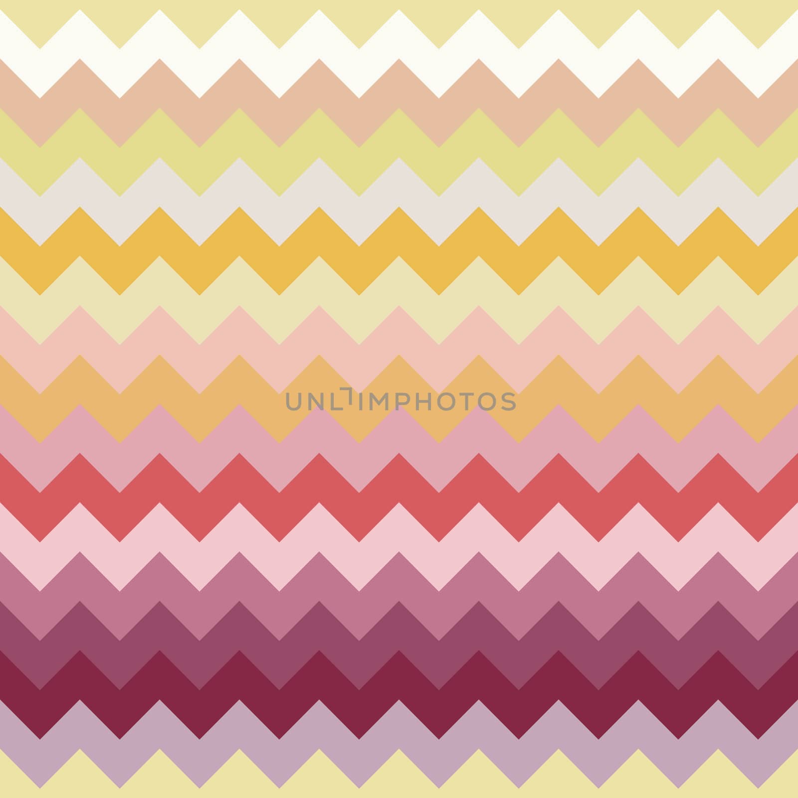 Elegant chevron pattern with a selection of cool and trendy color palette