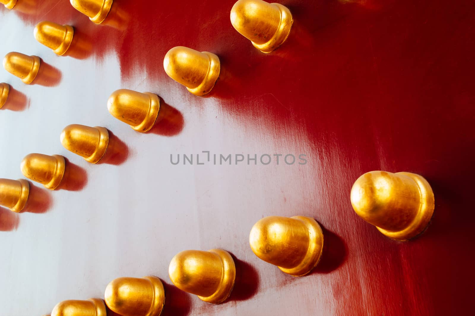 Copper rivet gate in The Forbidden City