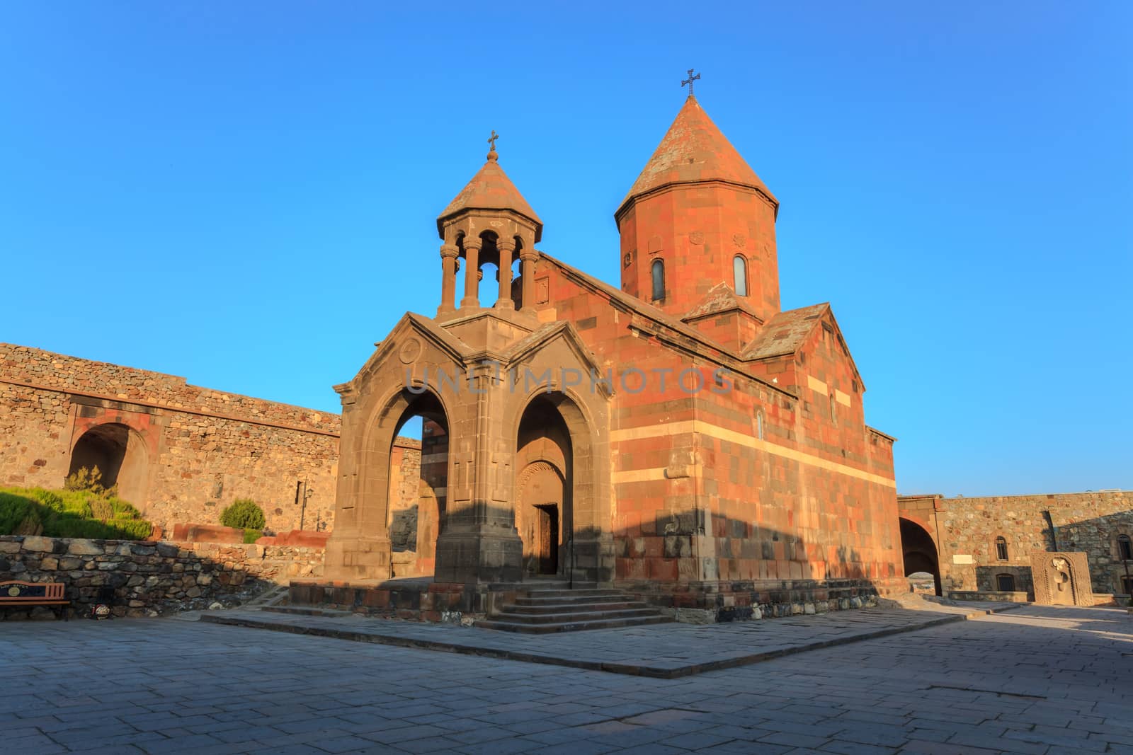 khor virap is ancient monastery located in the ararat valley in armenia