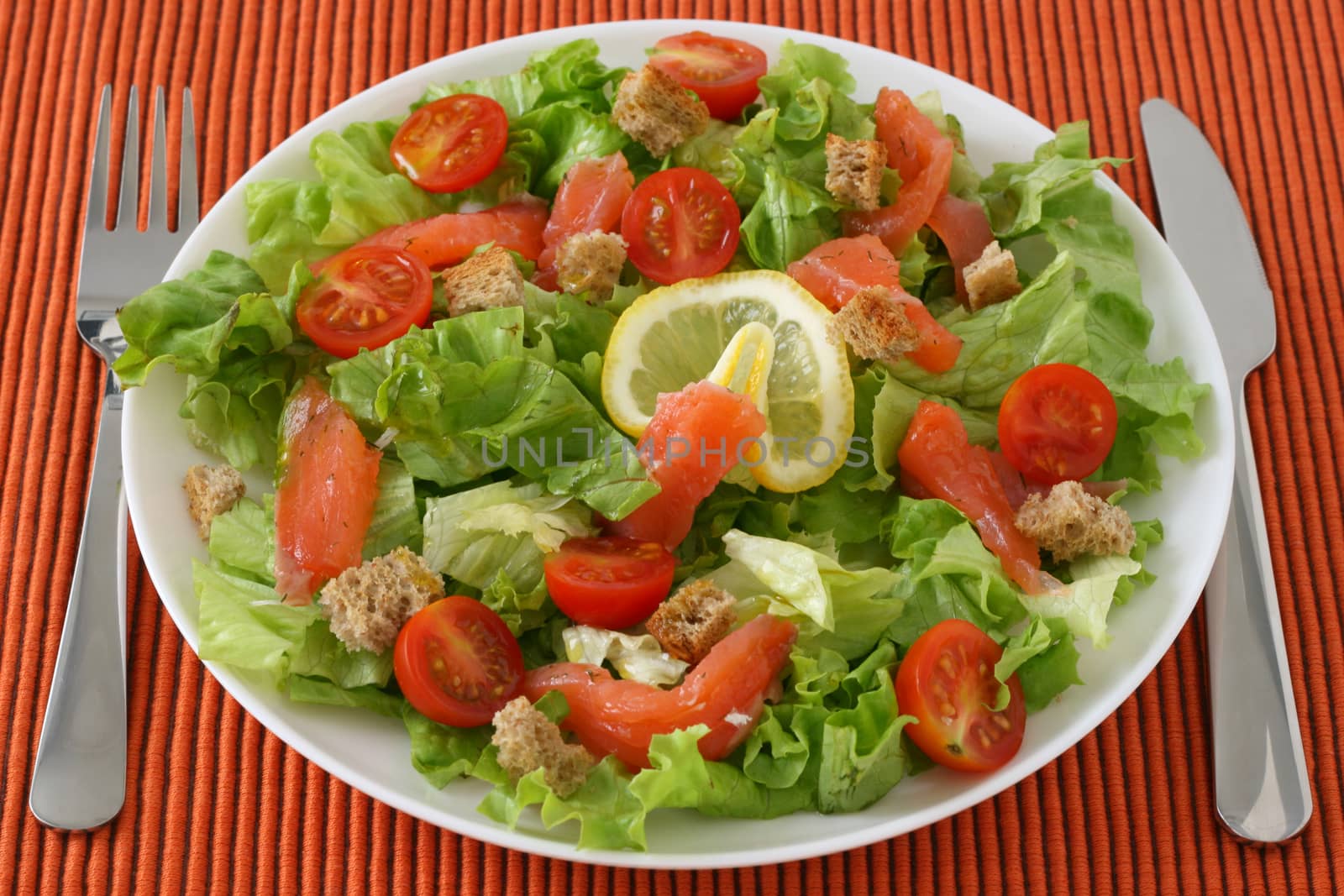 salad with salmon by nataliamylova