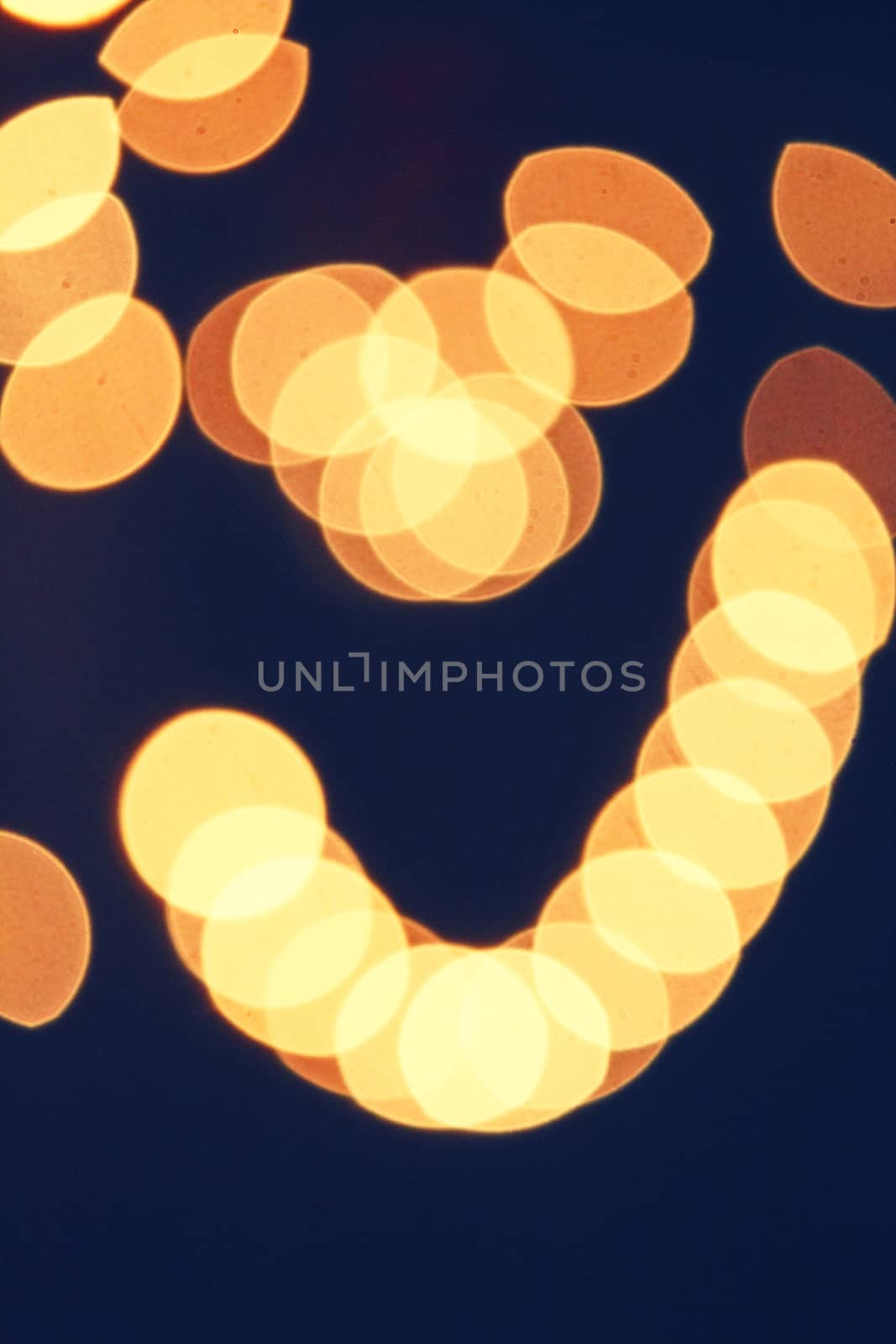 Decorative defocused lights