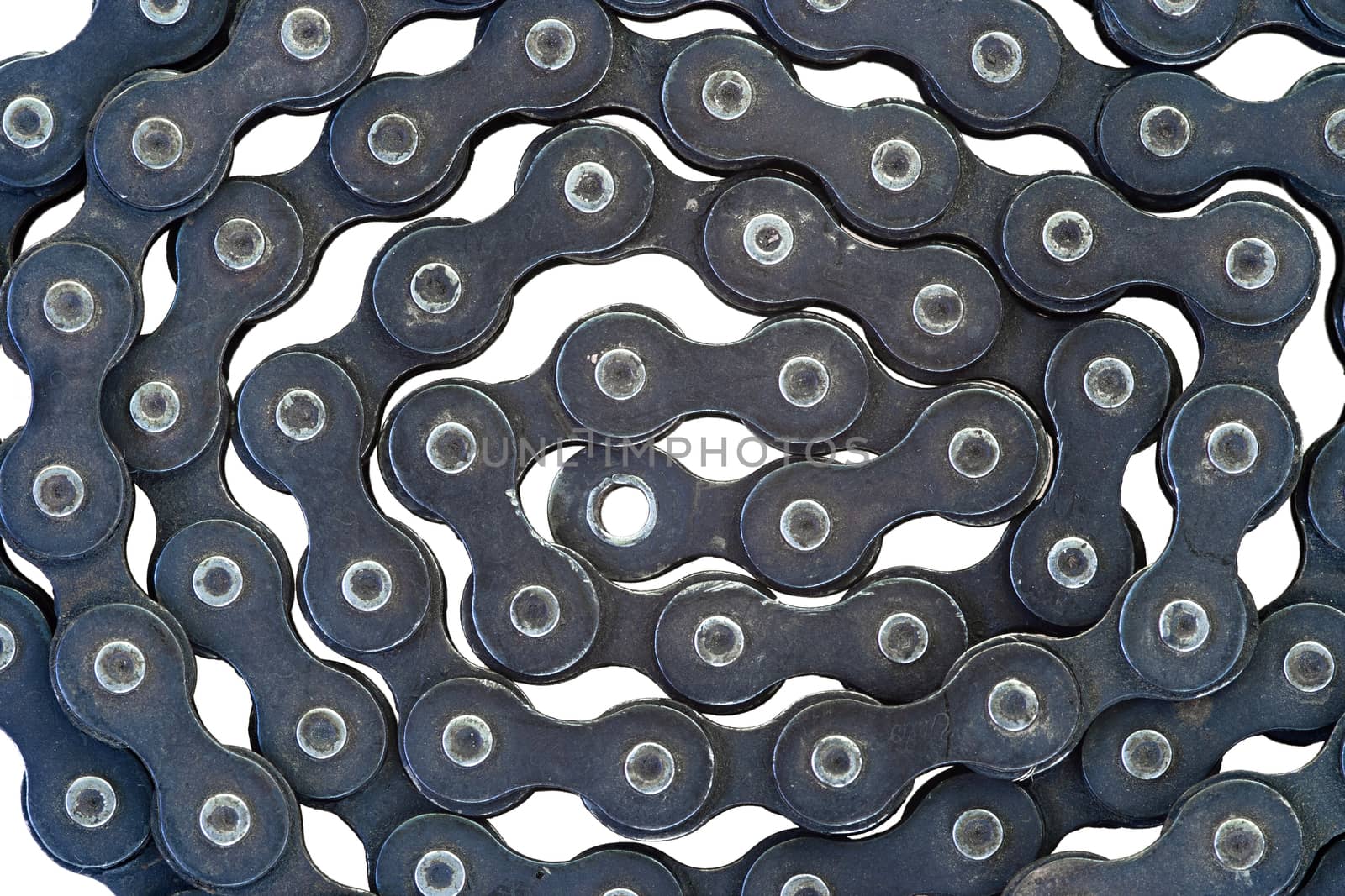 Abstract detail - macro - of the chain