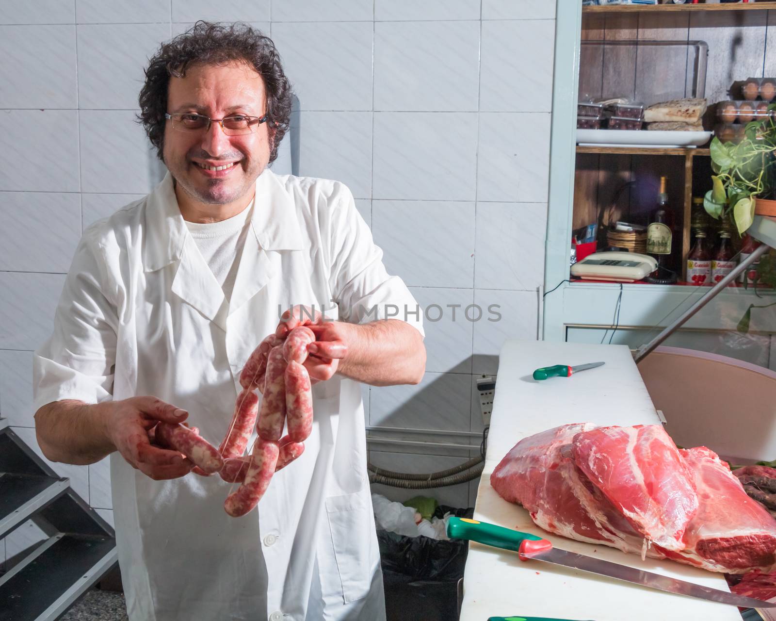 True Sicilian butcher to work in Riposto Catania