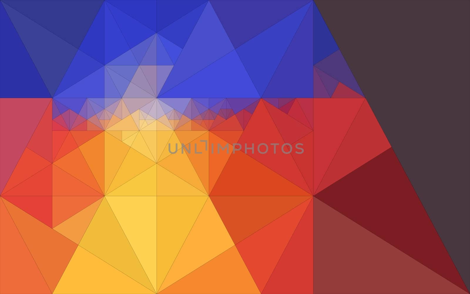 Abstract Background Of Triangles by vik173