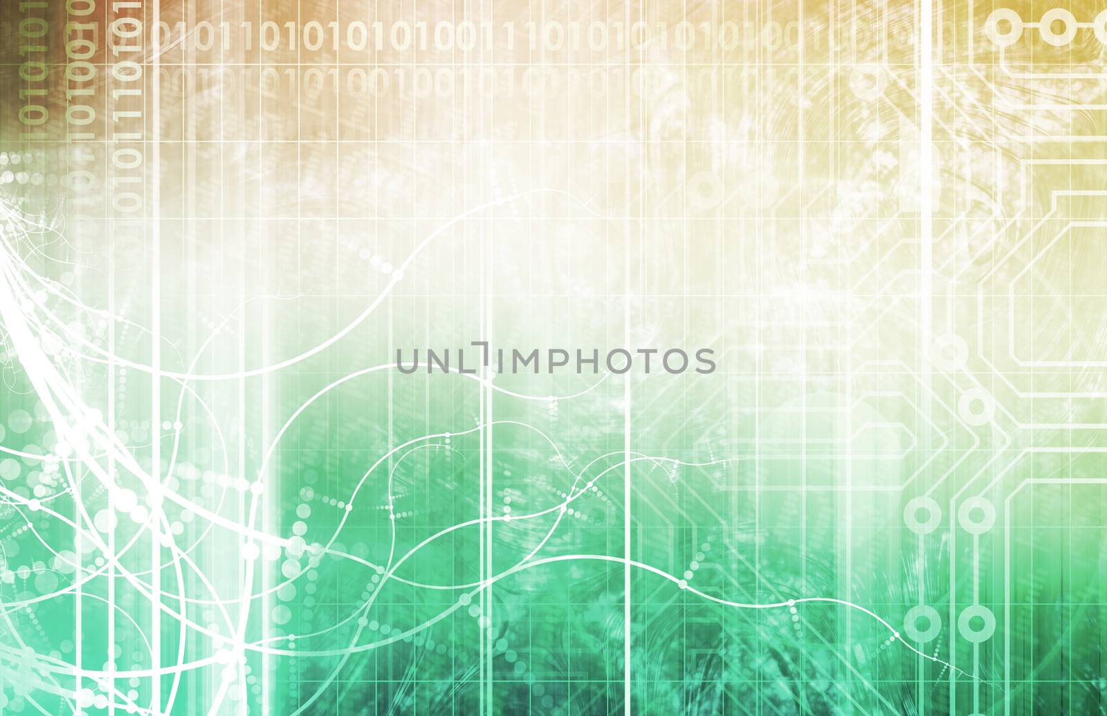Biotechnology of the Future Abstract as Art