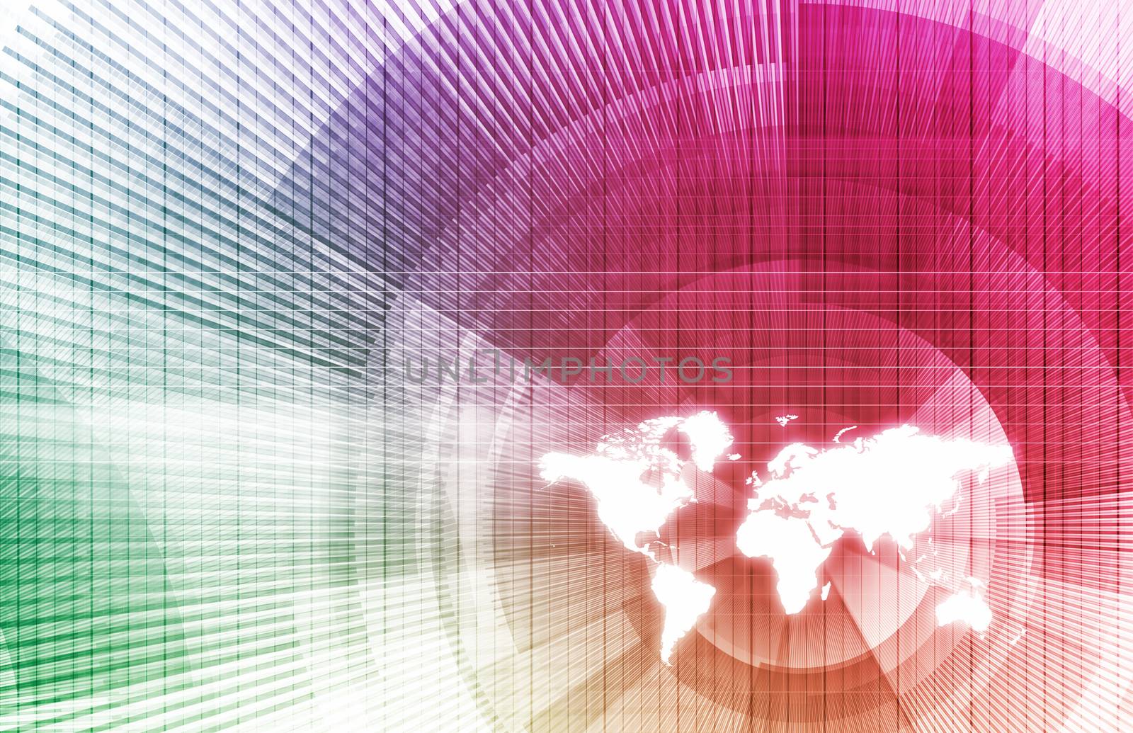 International Trade and Globalized Economies with Map 