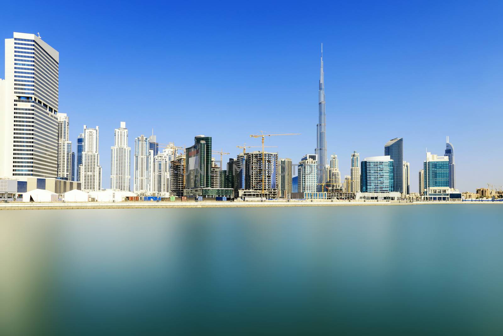 Dubai skyline, United Arab Emirates