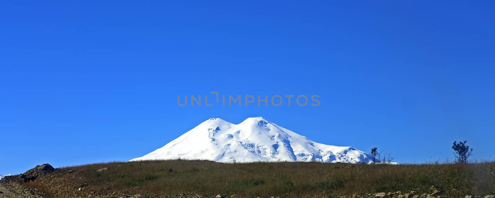 Elbrus Mountain Is Highest Peak Of Europe