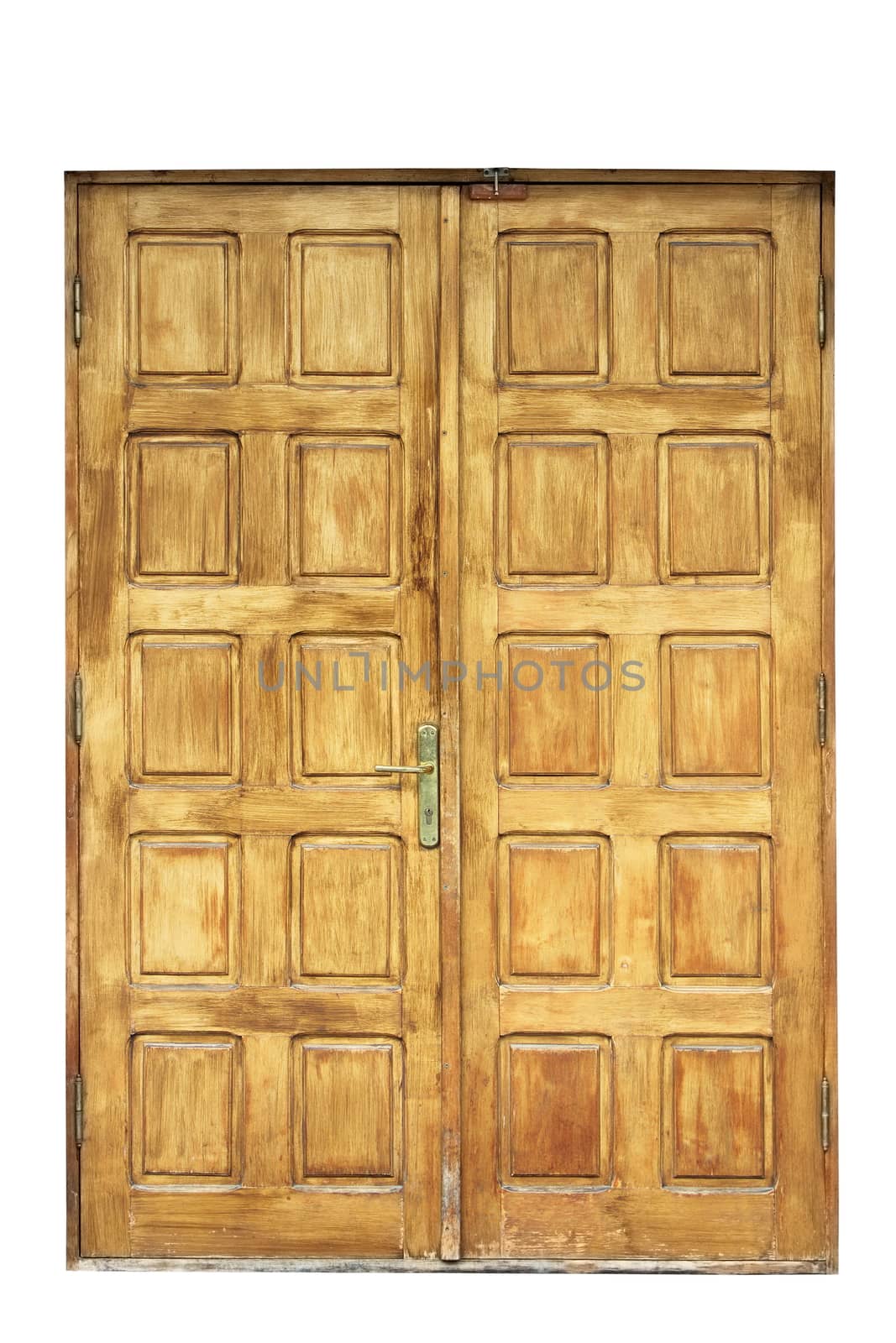 old wooden door for your design by taviphoto