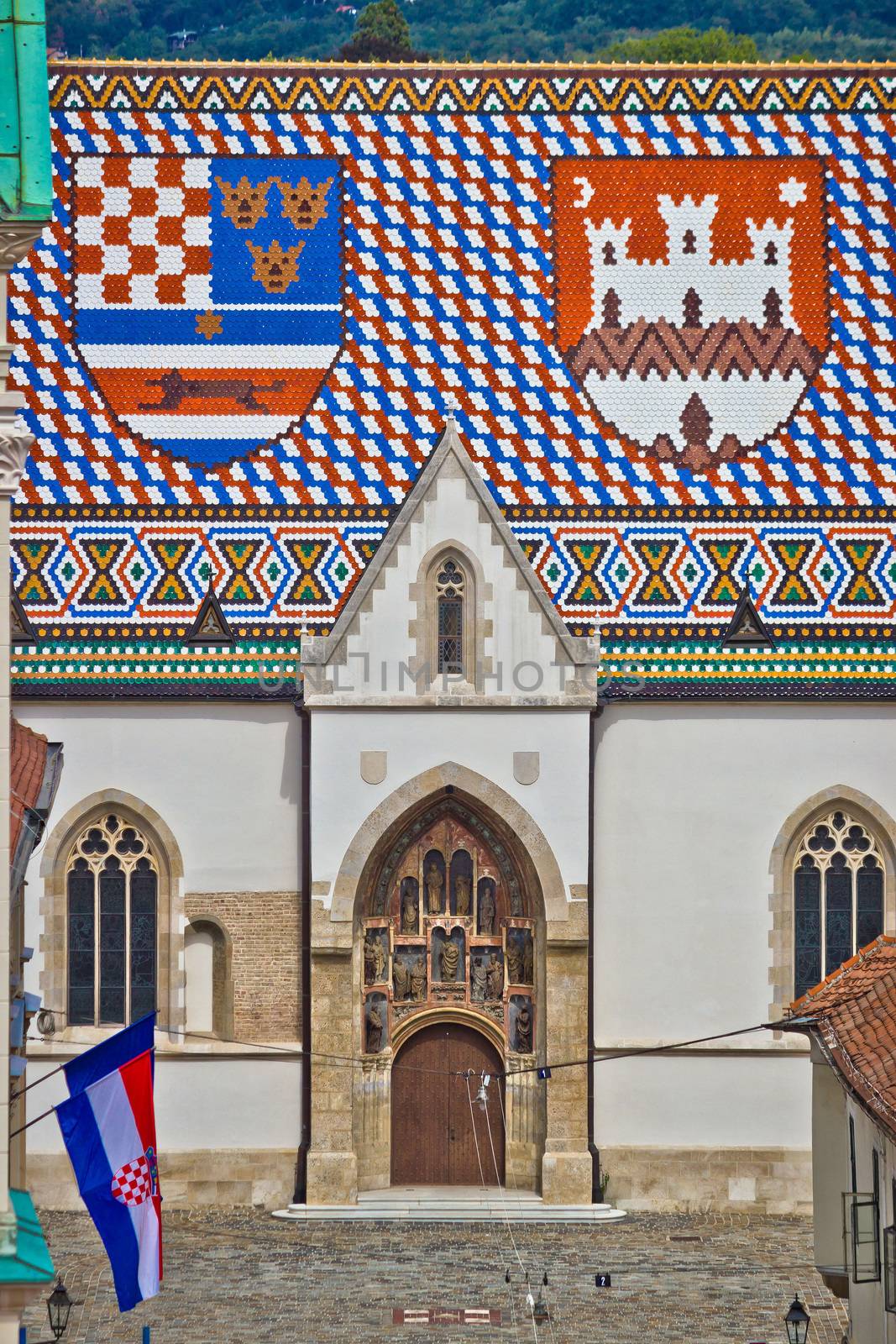 Saint Mark church facade vertical view by xbrchx