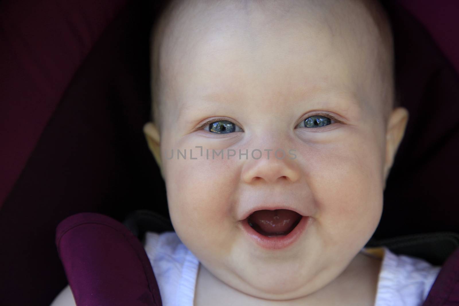 Laughing baby  by friday