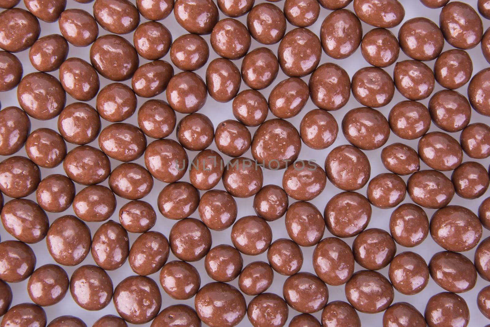 chocolate balls. chocolate balls on a background.