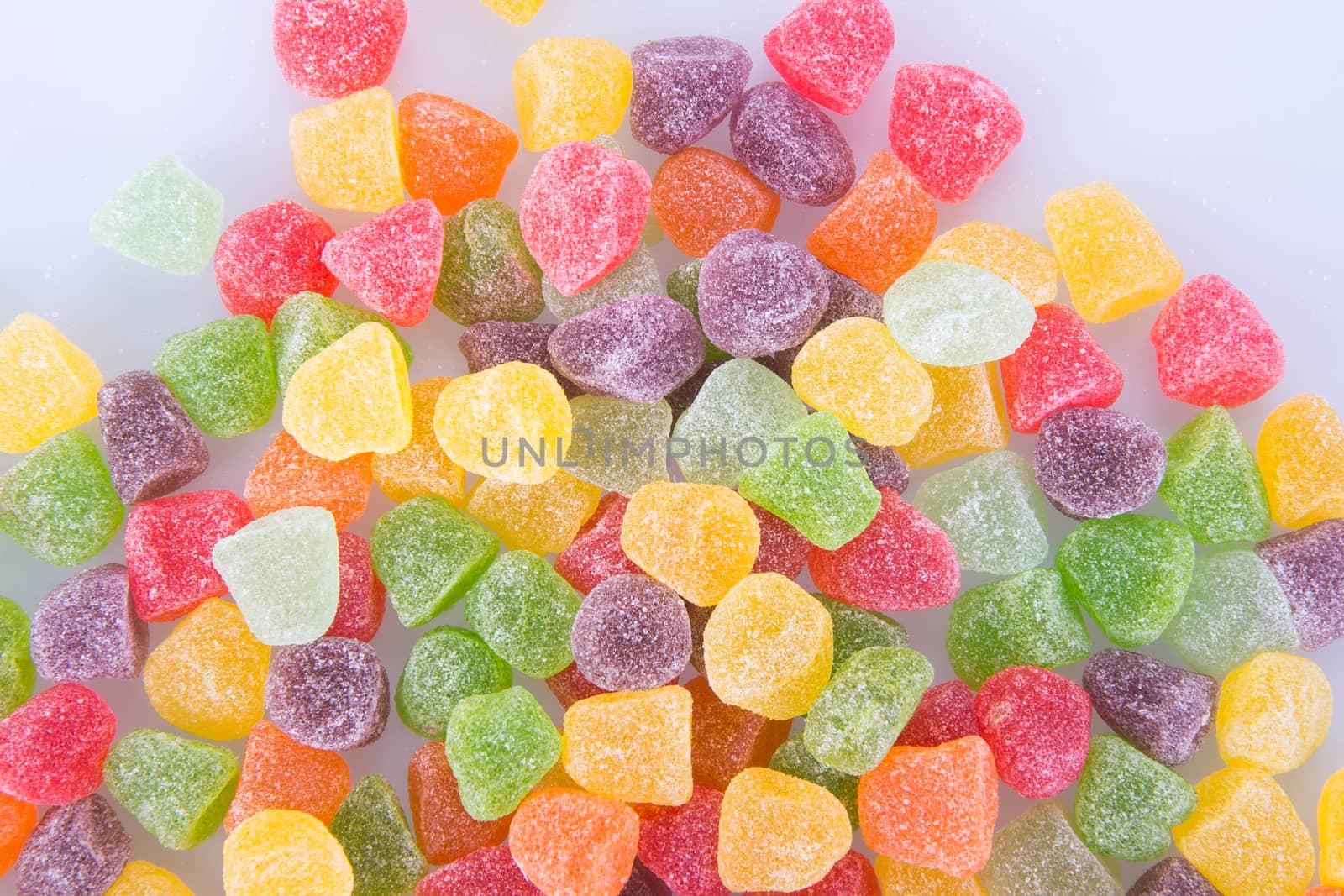 candies. jelly candies on a background. jelly candies on a backg by heinteh