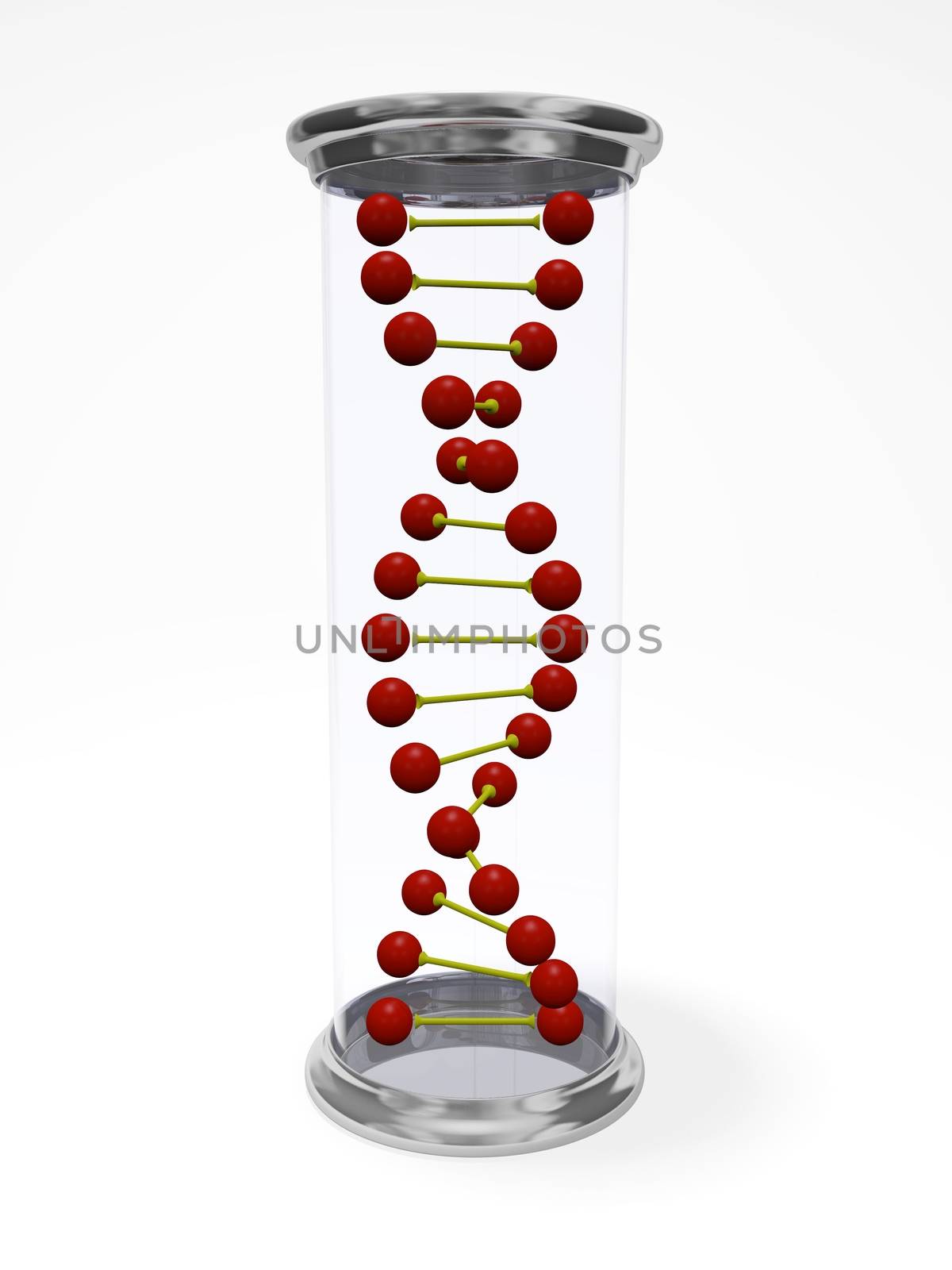 DNA Sealed in Glass Jar by RichieThakur