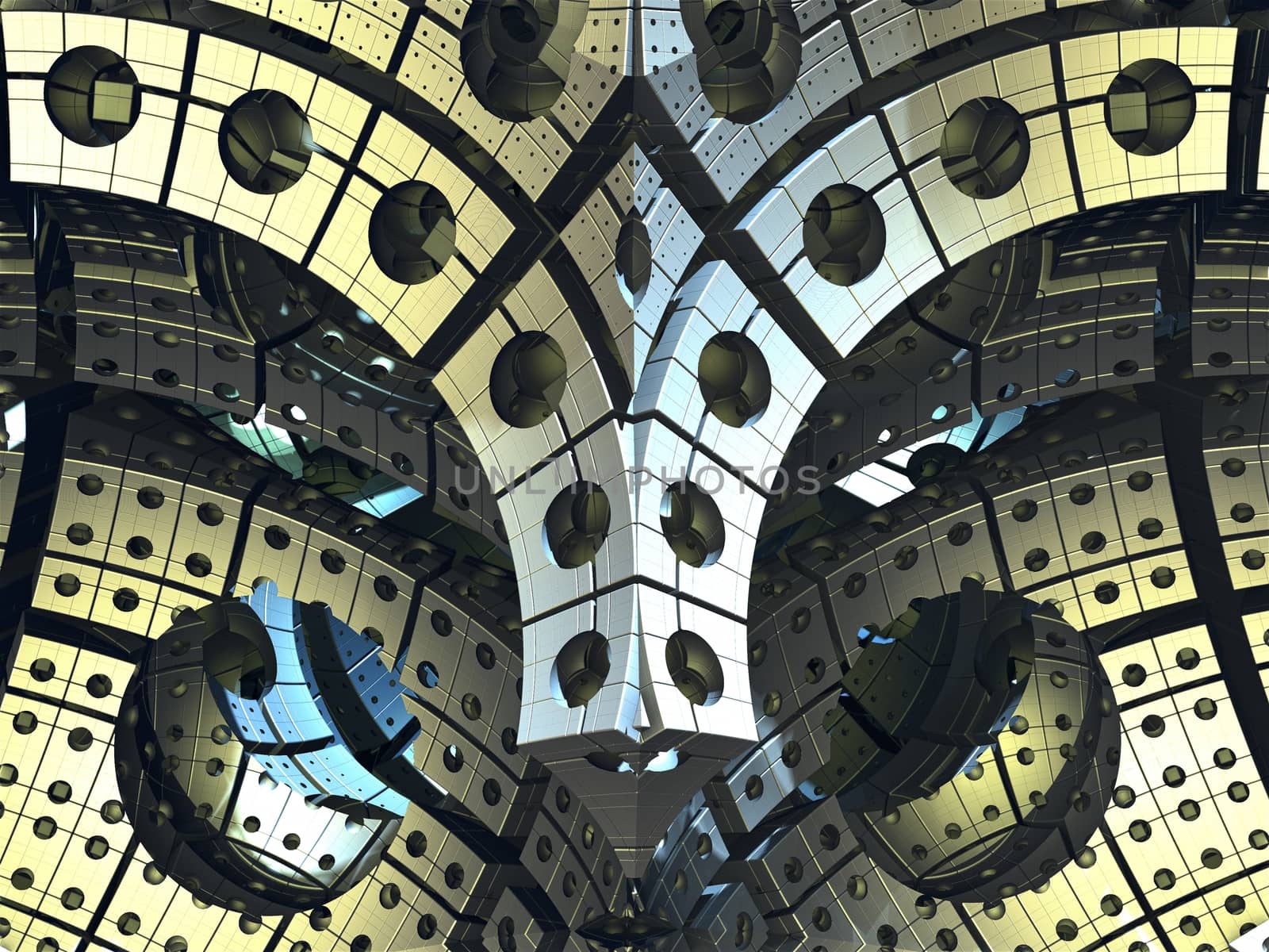 Computer rendered virtual architecture by stocklady