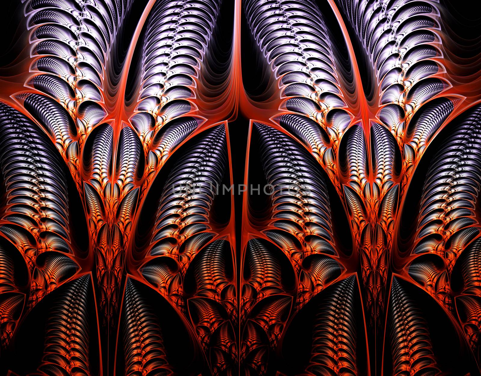 Computer generated fractal artwork by stocklady