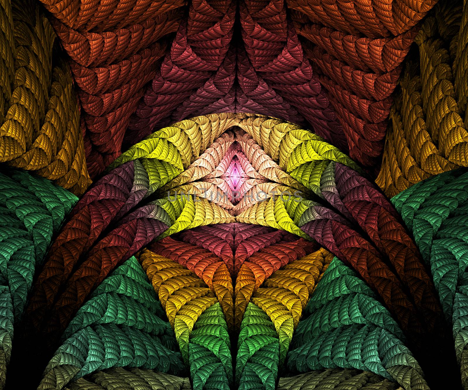 Computer generated fractal artwork by stocklady