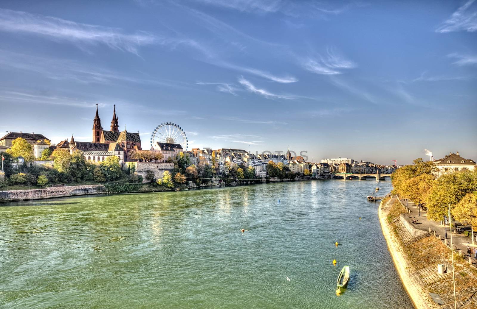 City of Basel in Switzerland by anderm