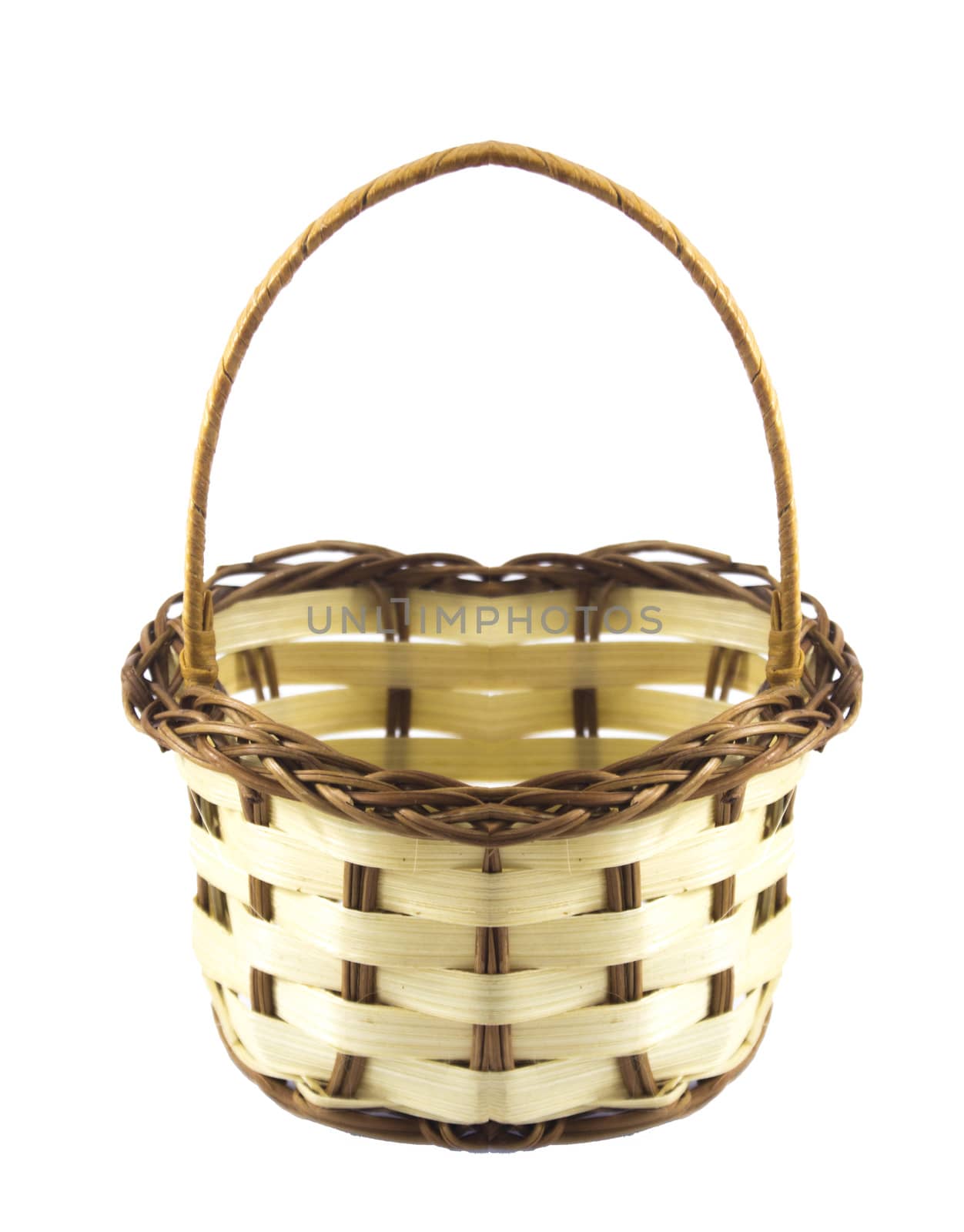 empty wicker basket by designsstock