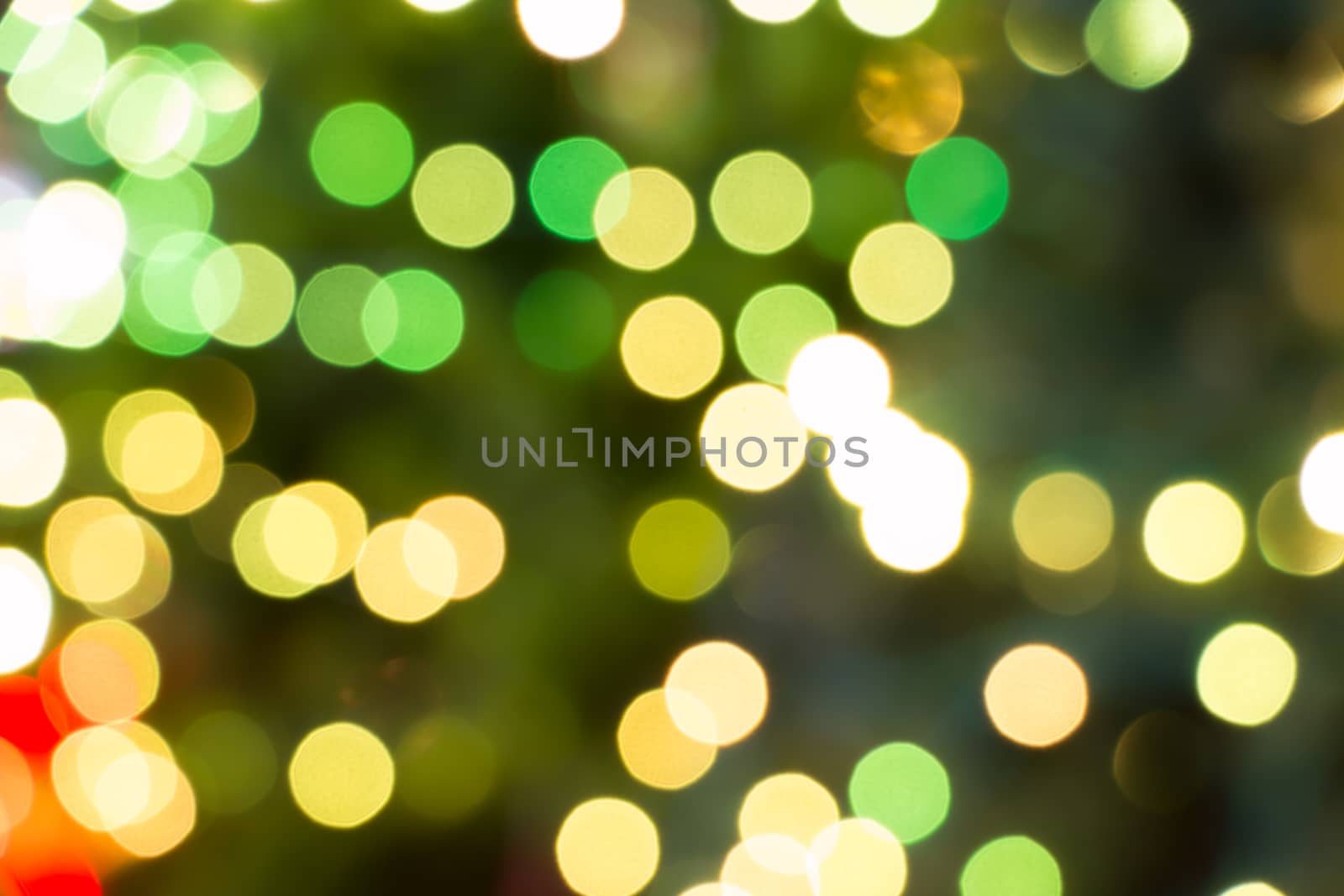 Christmas Bokeh abstract background