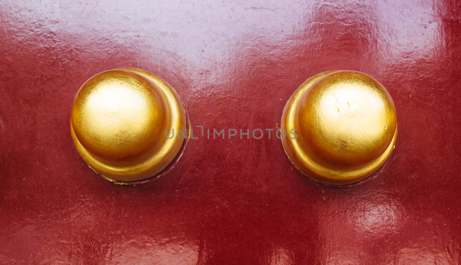 Copper rivet gate in The Forbidden City