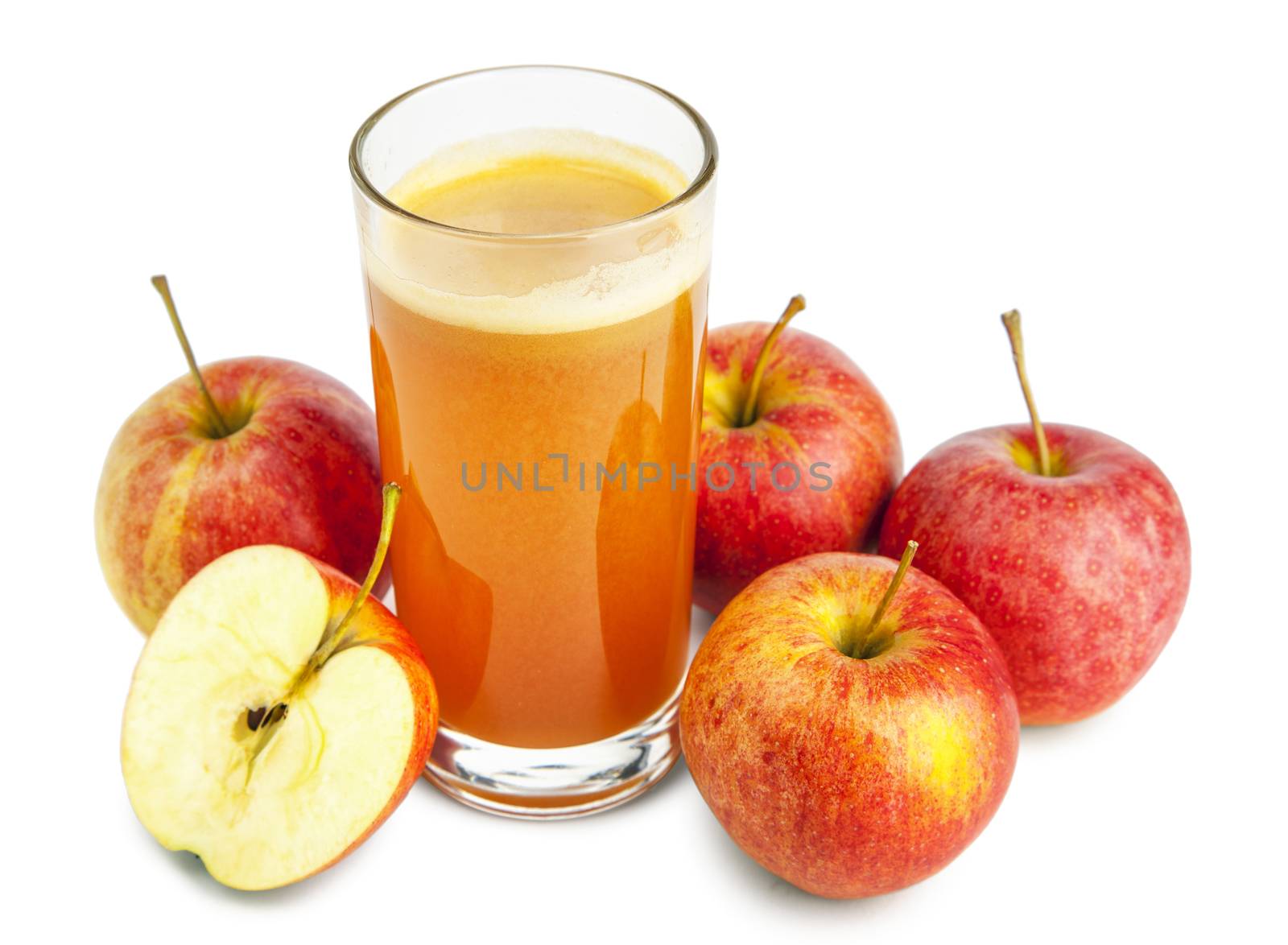 Apple Juice on a background by anelina