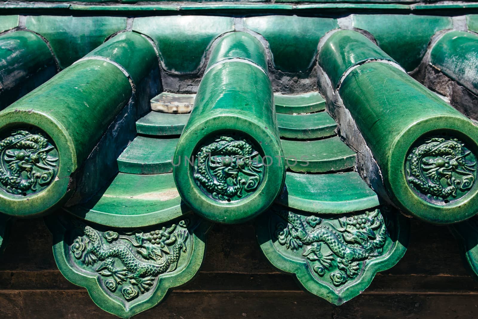 glazed tile in temple of heaven