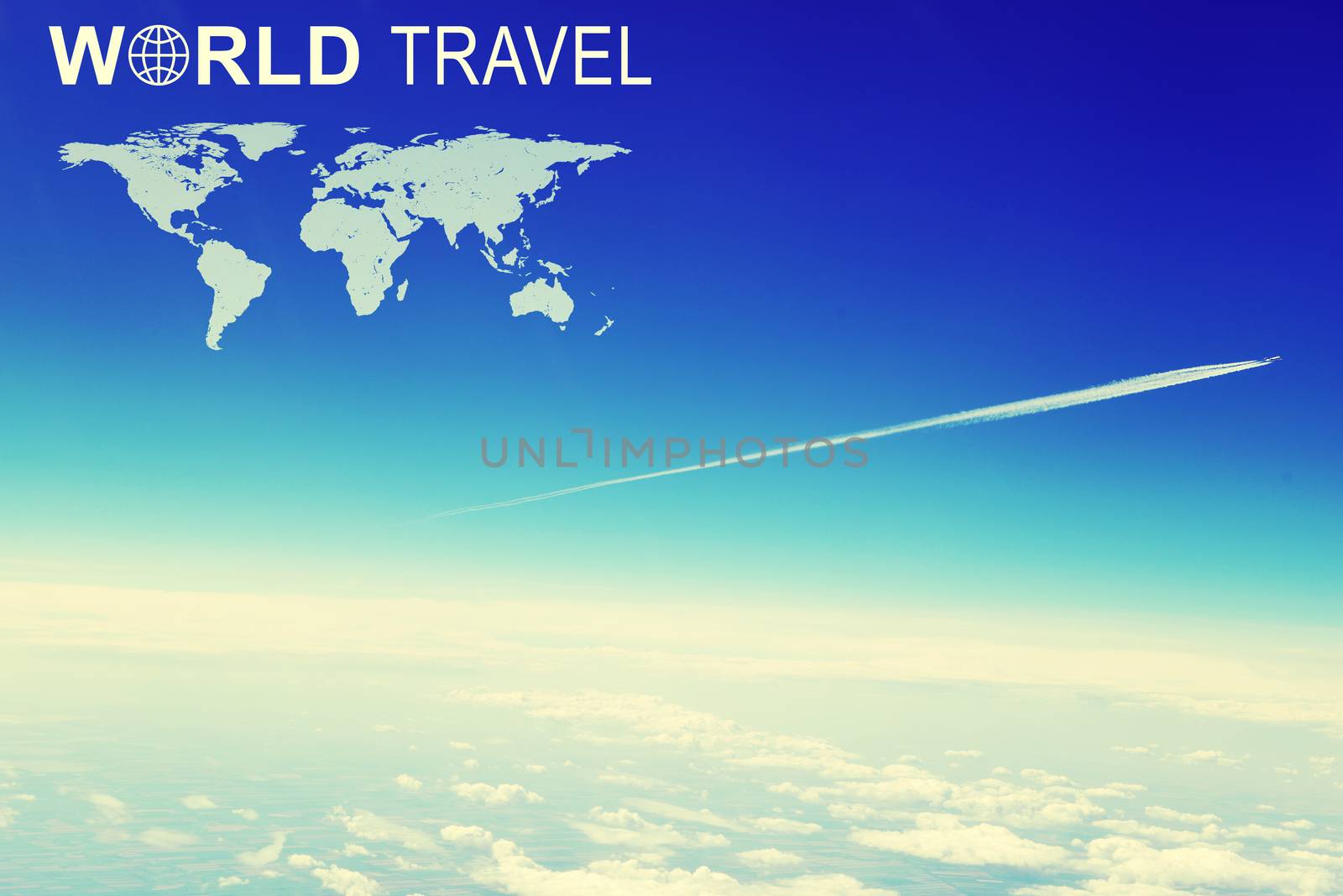 World Travel header by cherezoff