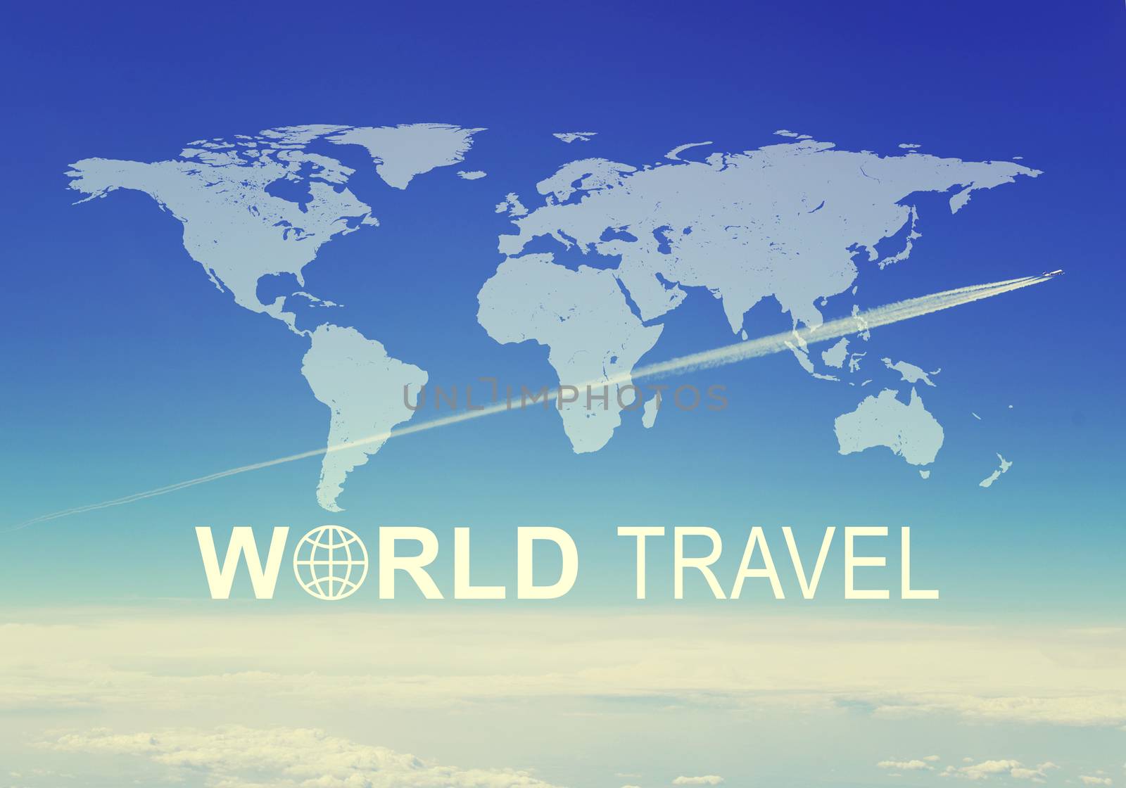 World Travel header by cherezoff