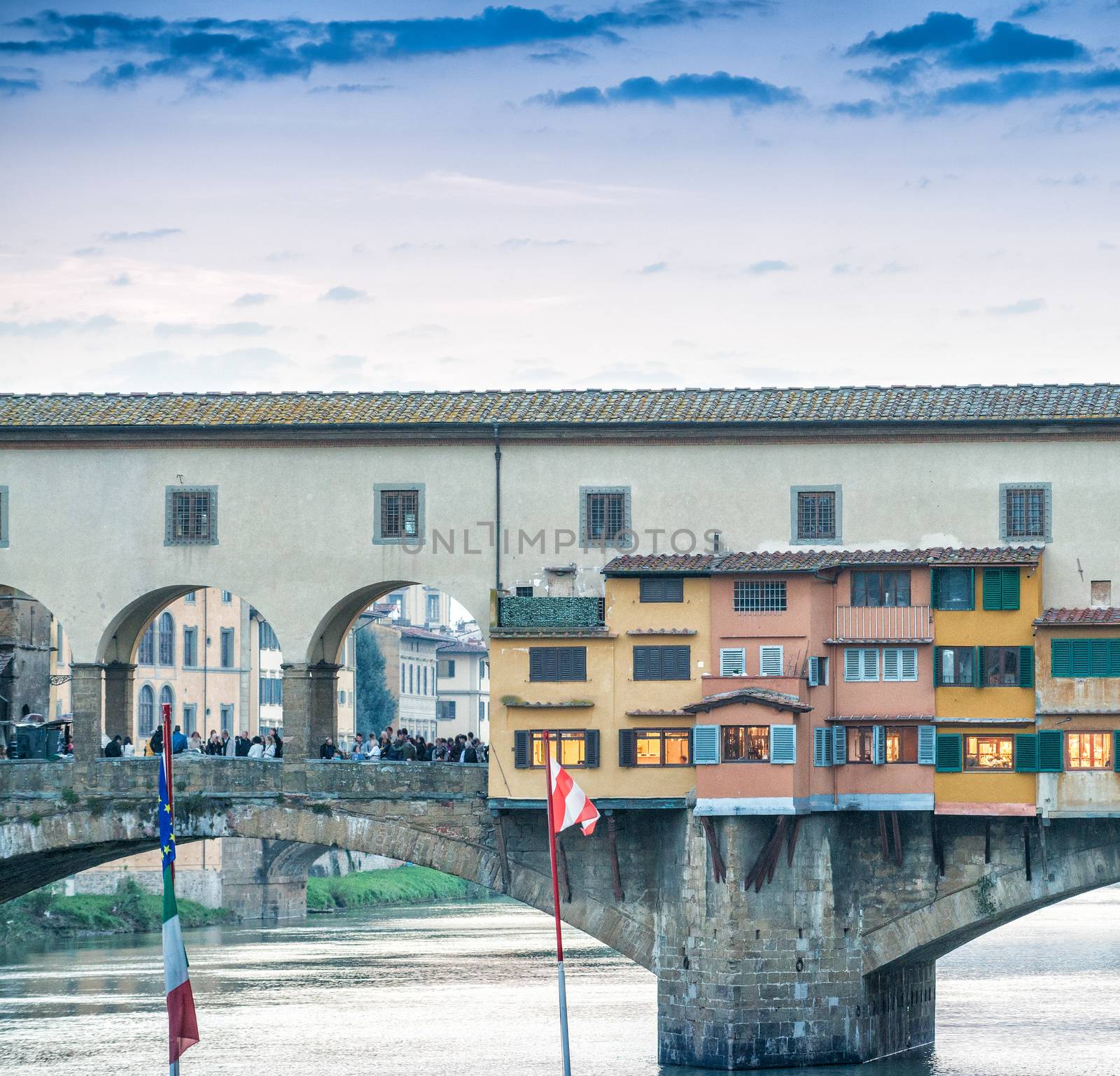 Old Bridge in Florence by jovannig