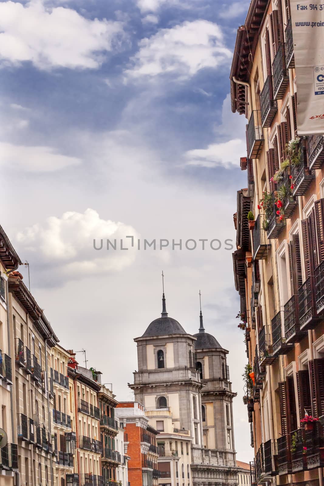 Santa Iglesia Collegiata de San Isidro Church Street Madrid Spain by bill_perry