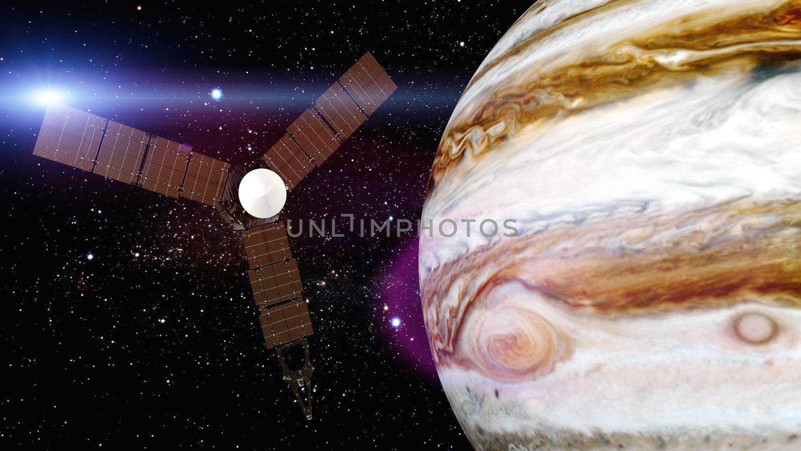 Juno requires a five-year cruise to Jupiter, arriving around July 4, 2016