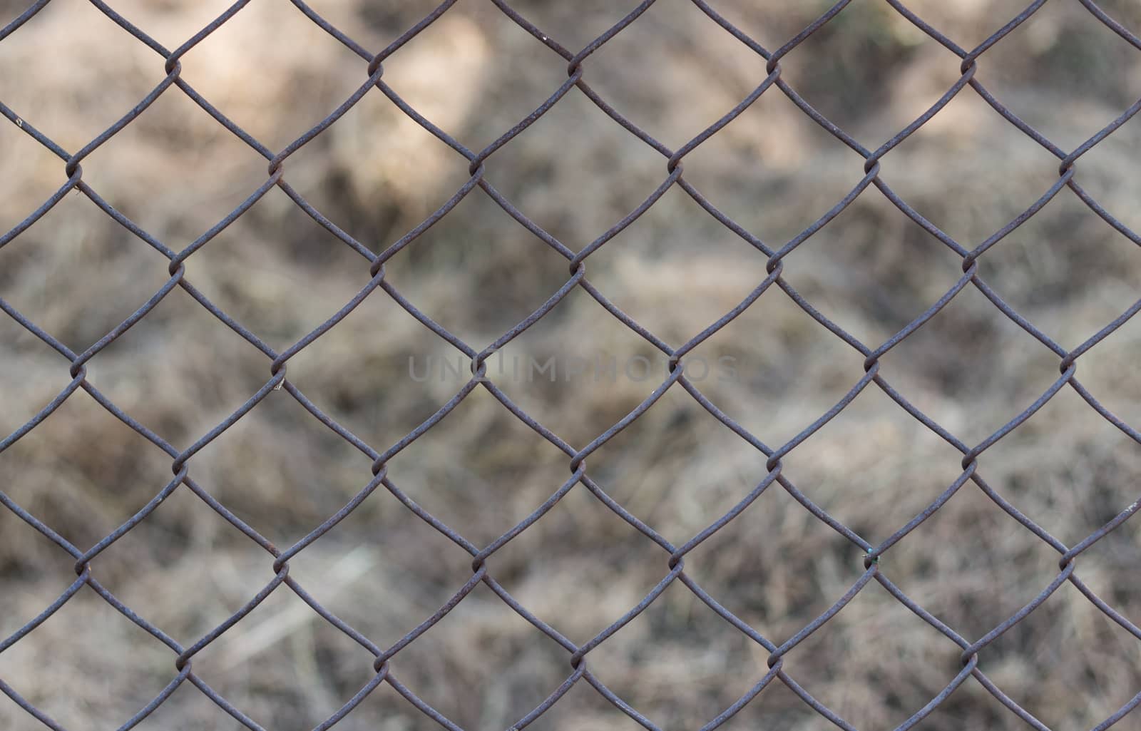 steel fence background