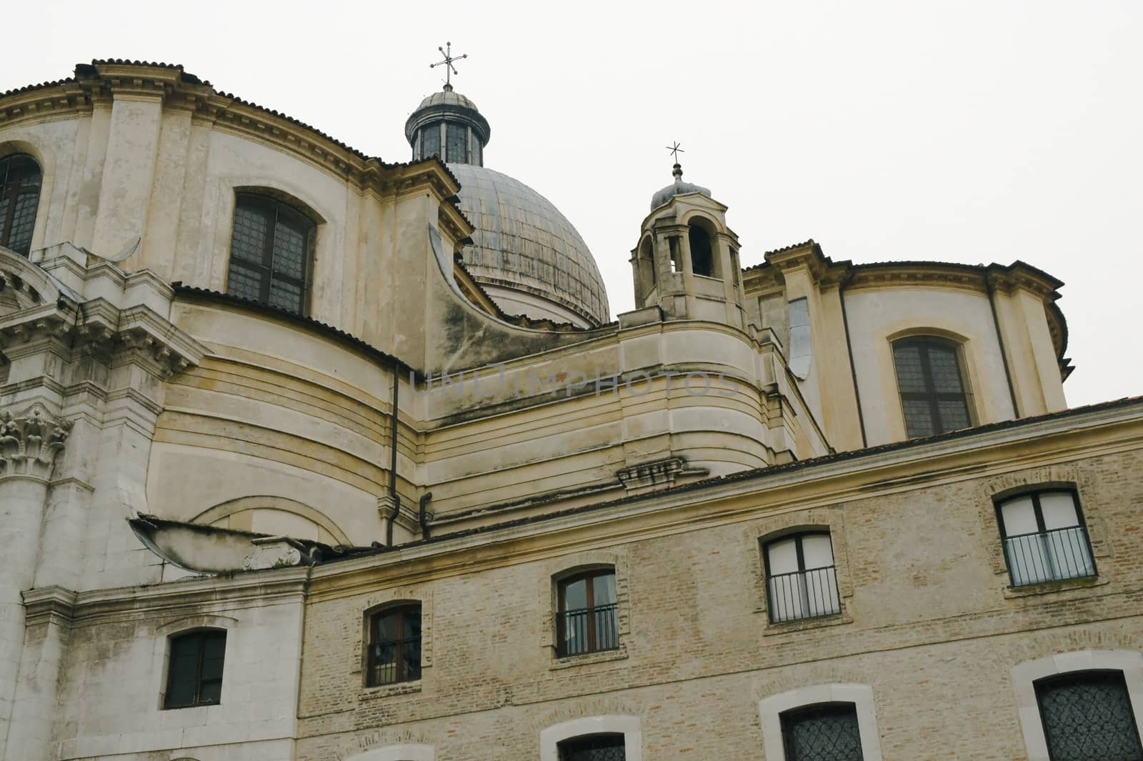 Church of St. Jeremiah in Venice on a cloudy winter day